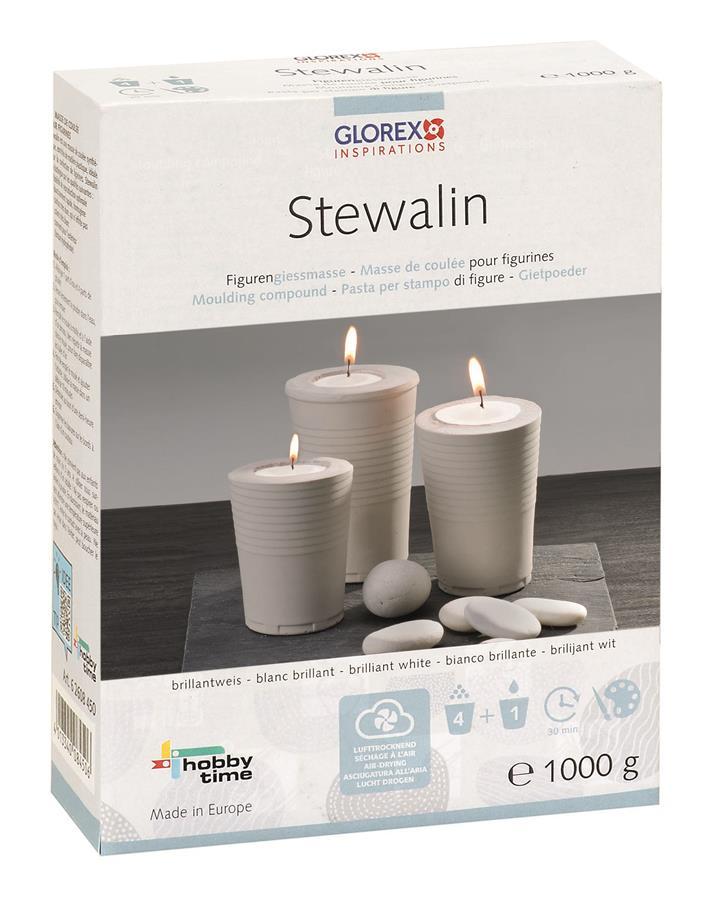Stewalin weiss - Größe: 3 x 1kg Box