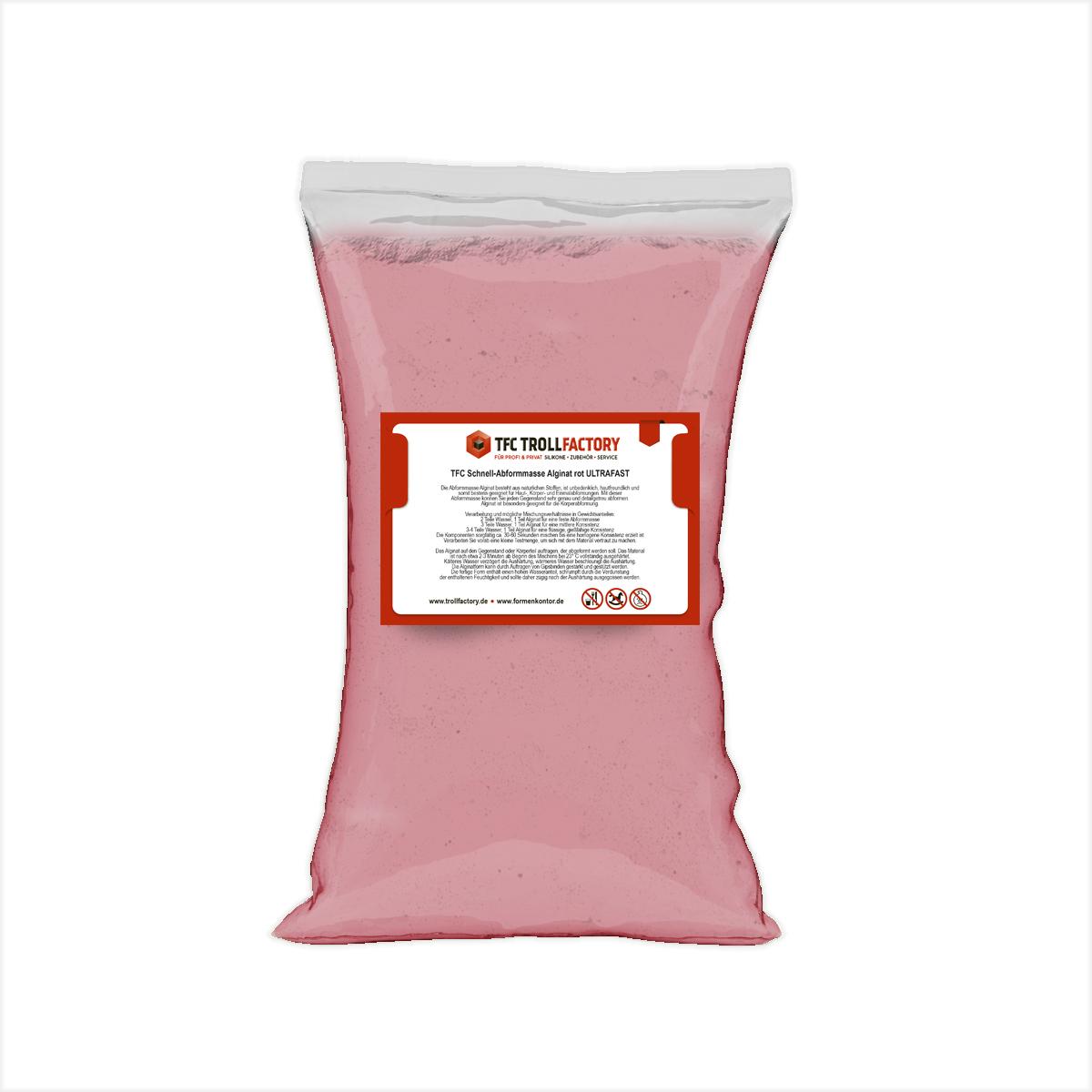 TFC Alginat Abformmasse rot ultrafast 2 Minuten TFC Alginat Abformmasse rot ultrafast 2 Minuten