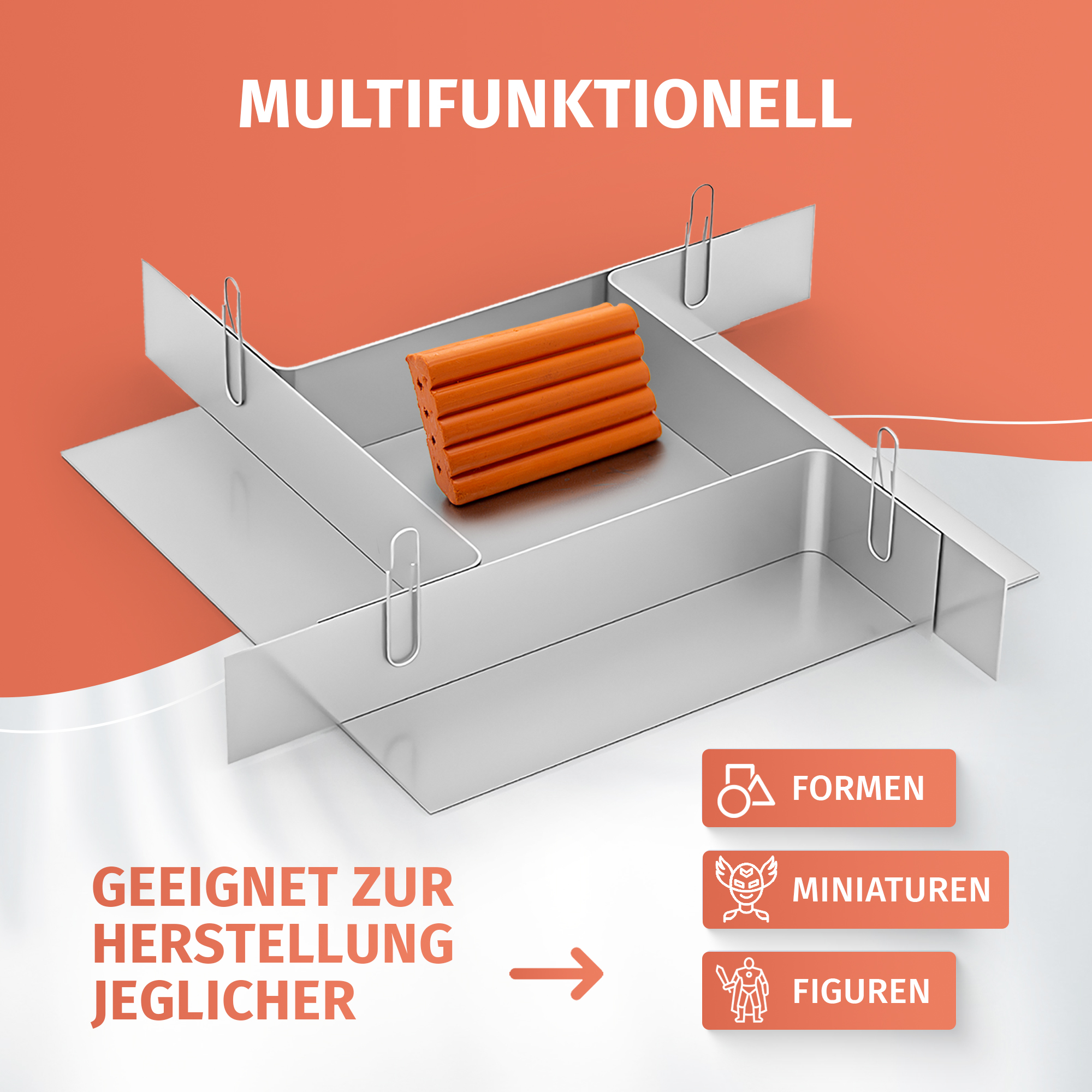 TFZ Formenrahmen-SET ALU Formbaurahmen Giesskasten Rahmen Formenbau 100mm
