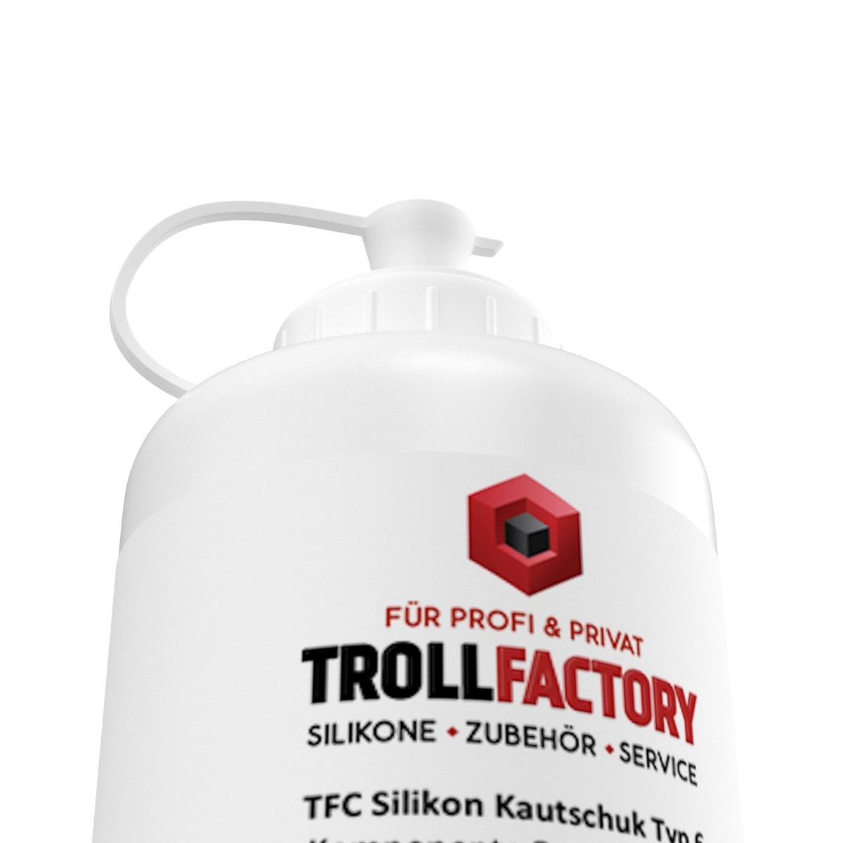 TFC Troll Factory Silikon Kautschuk Typ 6 Lebensmittel aprikot weich Shore 22 1:1