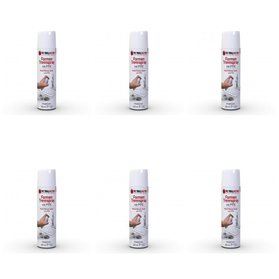 TFC Formen Trennspray mit PTFE für Kunststoffformen 300ml TFC Formen Trennspray mit PTFE für Kunststoffformen 300ml